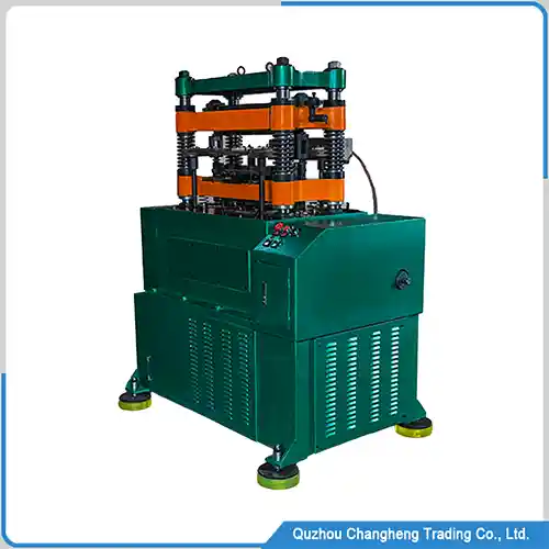 Heat exchanger fin machine