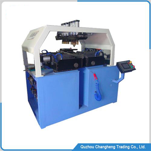 Radiator crimping machine for cars and trucks