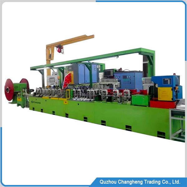 Aluminum tube making machine of High-frequency welding