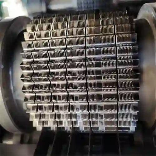 radiator fin forming machine