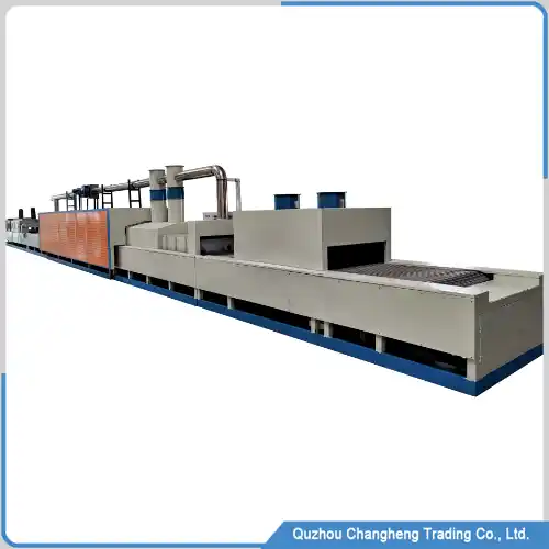 Continuous brazing furnace